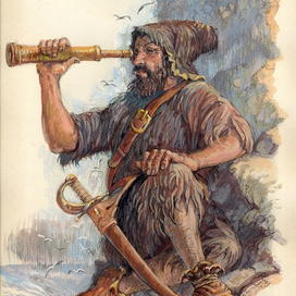 Д.Дефо. Робинзон. " Райский остров ".