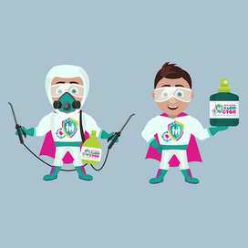 Персонаж для анимационного ролика ( "Средства по борьбе с насекомыми")