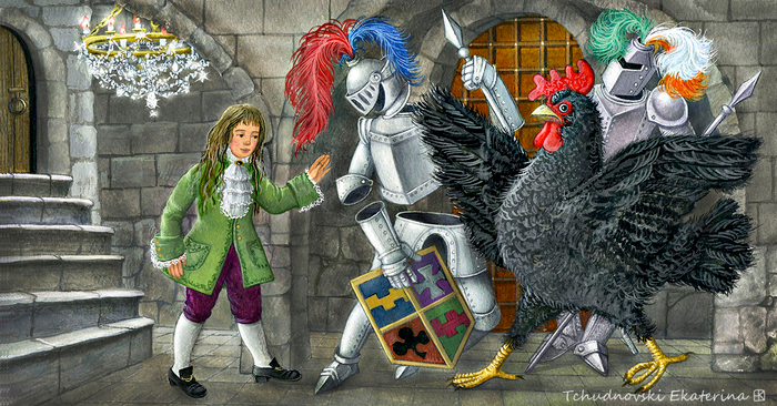 А. Погорельский, "Чёрная курица, или Подземные жители". для изд. Махаон.