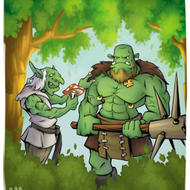 Орки из игры Braveland