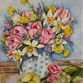 Пасхальная композиция.