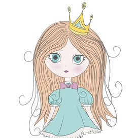 Зарисовка принцессы 