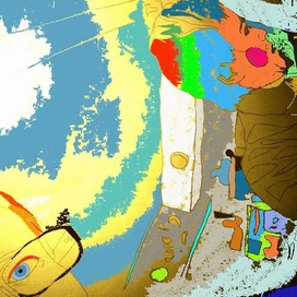 В кафе на "Кропоткинской"