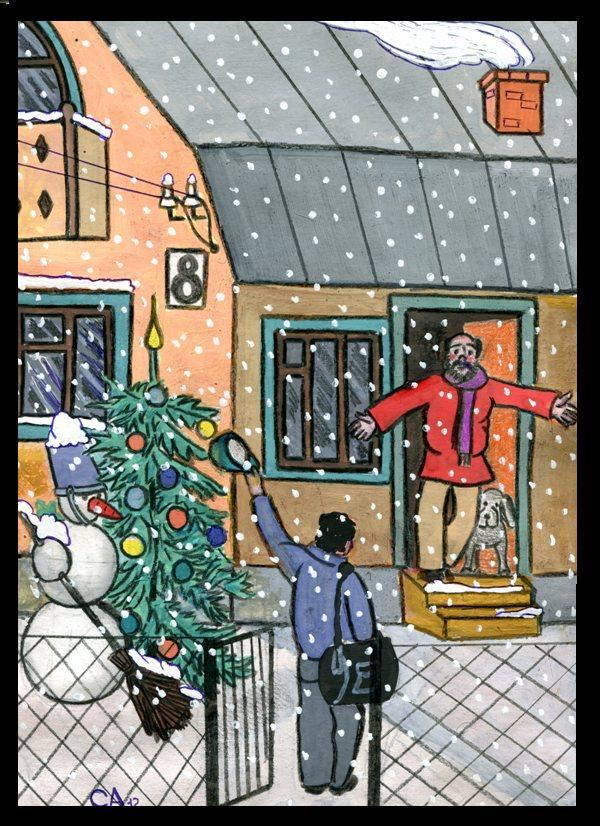 Дер. Назарьево. "Здравствуйте, господин Курбе"