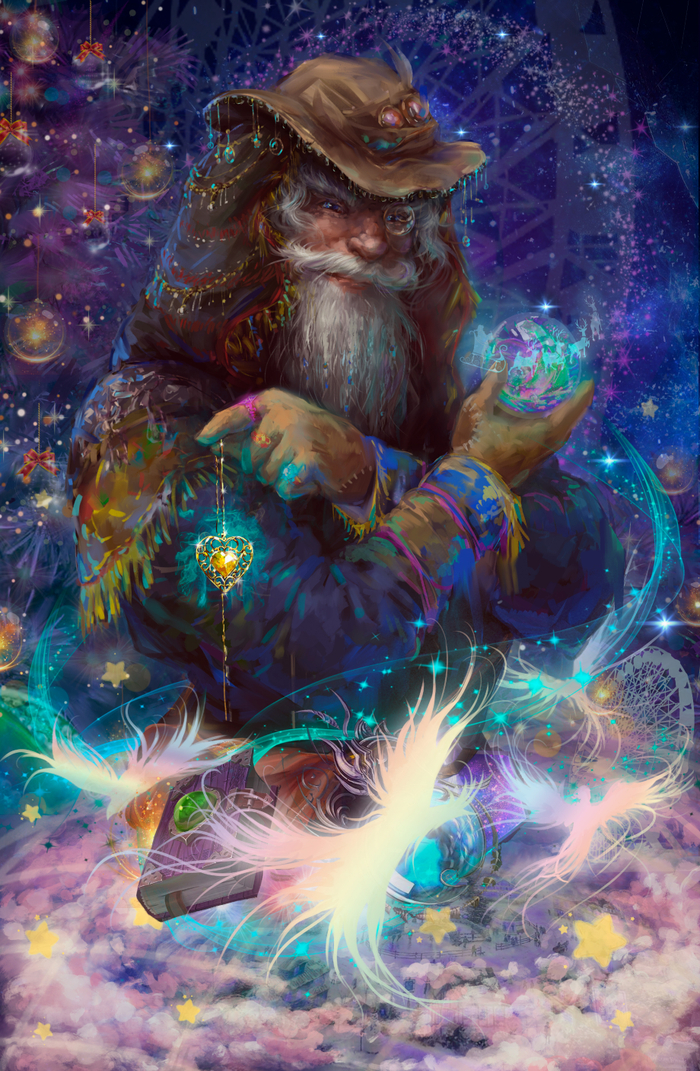 Йо-Йо Хранитель Рождества. Разработка героя к рассказу О.Роя "Хрустальное сердце"