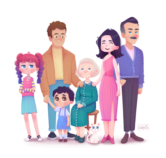 Семья в сборе