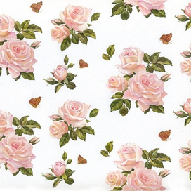 Образец текстиля желтой розы 