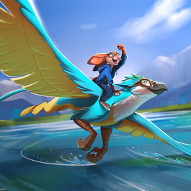 Полет над озером