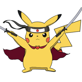 Пикачу в стиле JDM