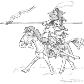 1-й полк шеволежер-лансьер Гвардии. Уланчег