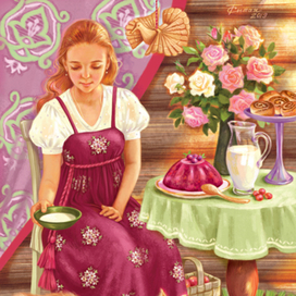 Молочные реки, кисельные берега.