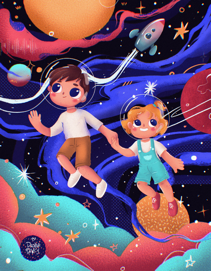 Маленькие астронавты