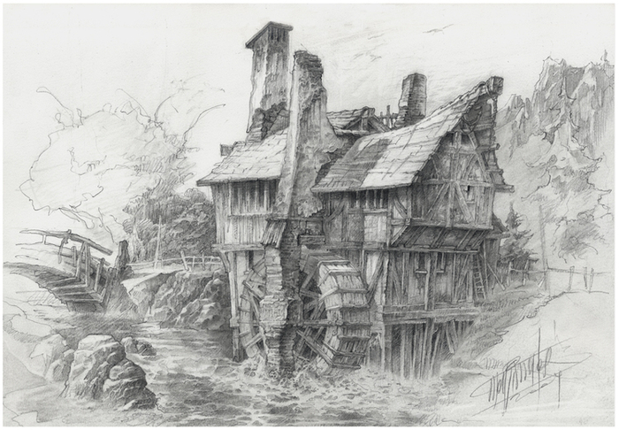 Водяная мельница