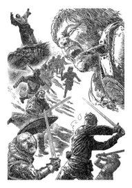 Дорога в сказку, Иллюстрация № 6 - Засада у дороги.