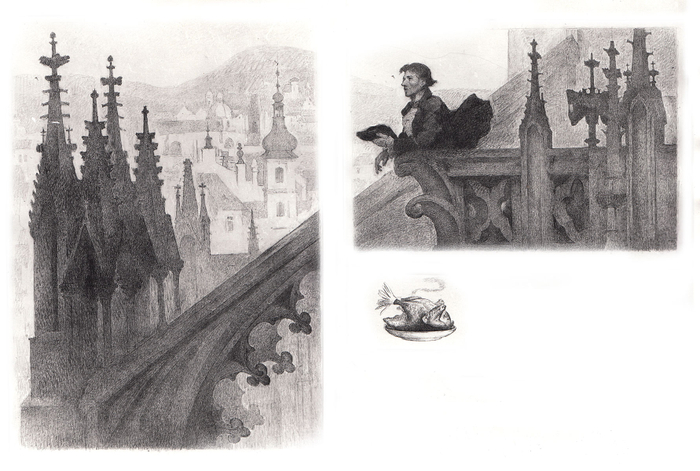 Спуск к роману Э.Т.А. Гофмана "Житейские воззрения кота Мурра"