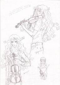 Гамельнский крысолов и скрипка