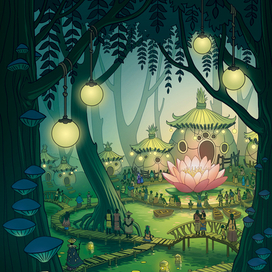 Райнел - мир дождя и болот