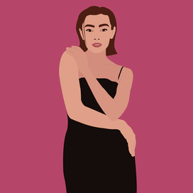 Иллюстрация девушки