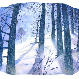 Метель в марте