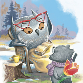 Открытка к 8 марта