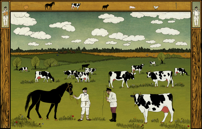 Русские сказки "Мена"