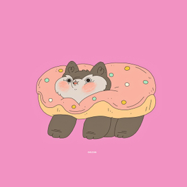 Котик пончик