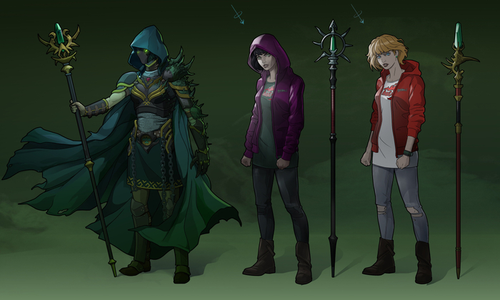 Концеп Дизайн Персонажа Анна