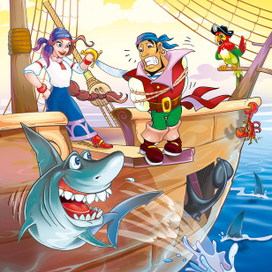 Иллюстрация для десткого журнала