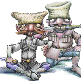 ...Бам-бар, бия - кыр, Гюду! 