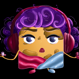 Персонаж для кафе "Вкус вдохновения"