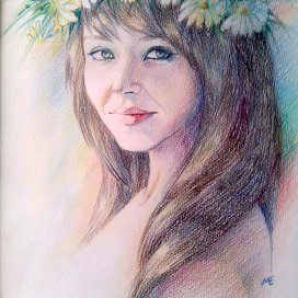 портрет девушки