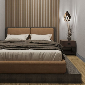 Маленькая мужская спальня, обьект сдан