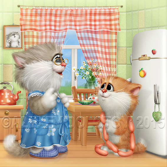 "Котёнкины стихи" -3