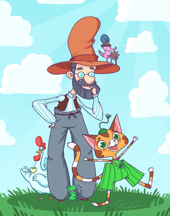 Петсон и Финдус!