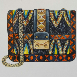 Фэшн иллюстрация