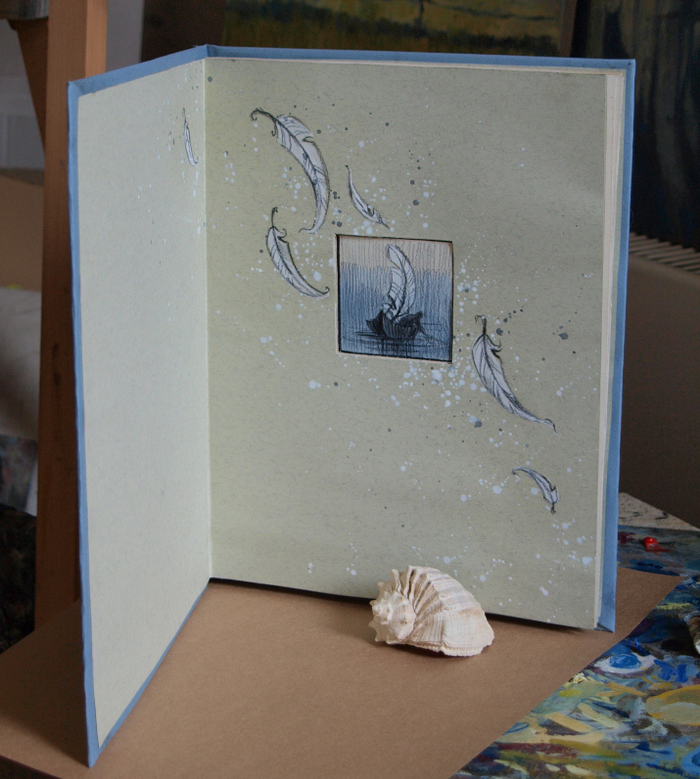 Книга ручной работы. Форзац