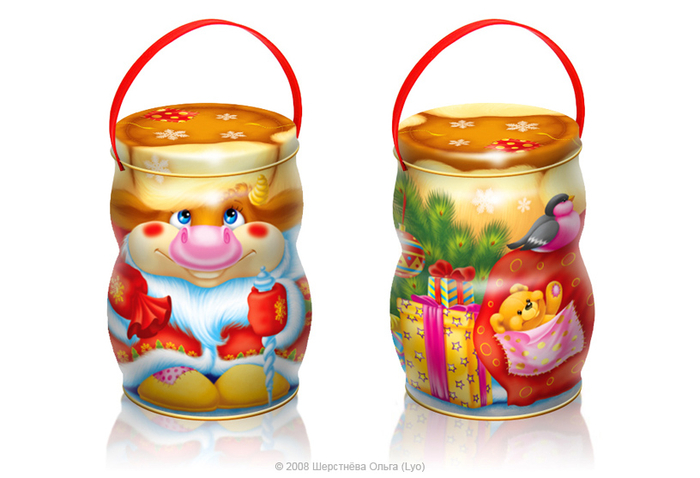 Новогодняя упаковка