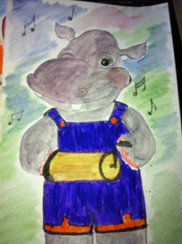 Бегемот из музыкальной страны