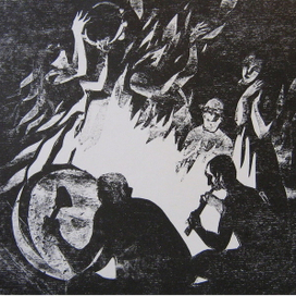 искры. из серии о Туве.