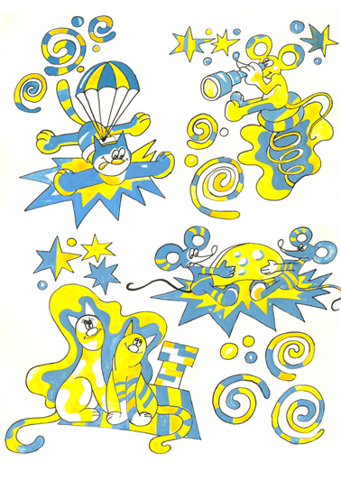 эскиз для ткани