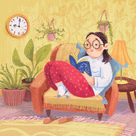 Мама с книгой