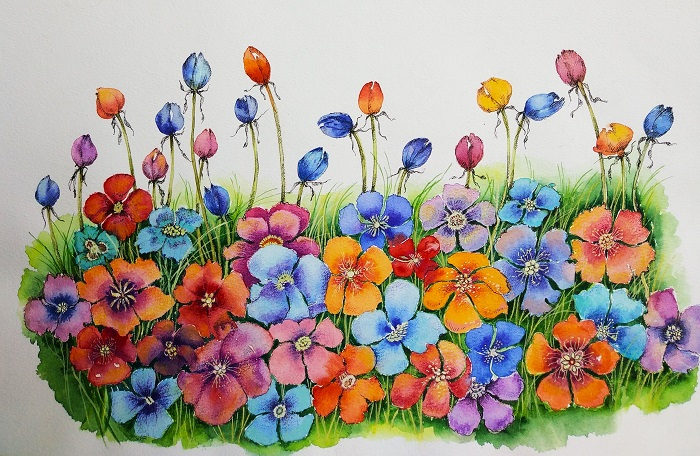 Просто лужайка.