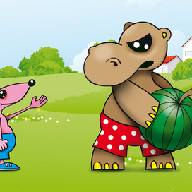 Иллюстрация к наглядному пособию для детей "Что хорошо, что плохо"