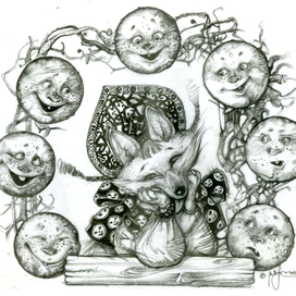 Graphic novel "War of koloboks" .2016