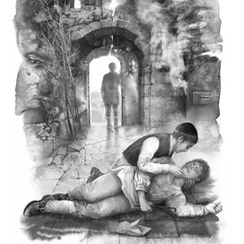 Иллюстрация к книге "Секрет золота"