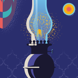 Серия иллюстраций к сказке "Улыбка и смех