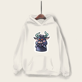 Little Ox Hoodie print | Love