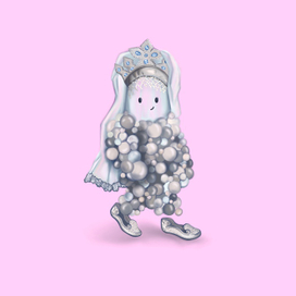 Персонаж для NFT проекта Imaginary Ones|Царевна-Лебедь