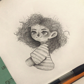 Рыжая кудряшка