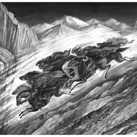  Иллюстрация к роману М. Булгакова «Мастер и Маргарита» 